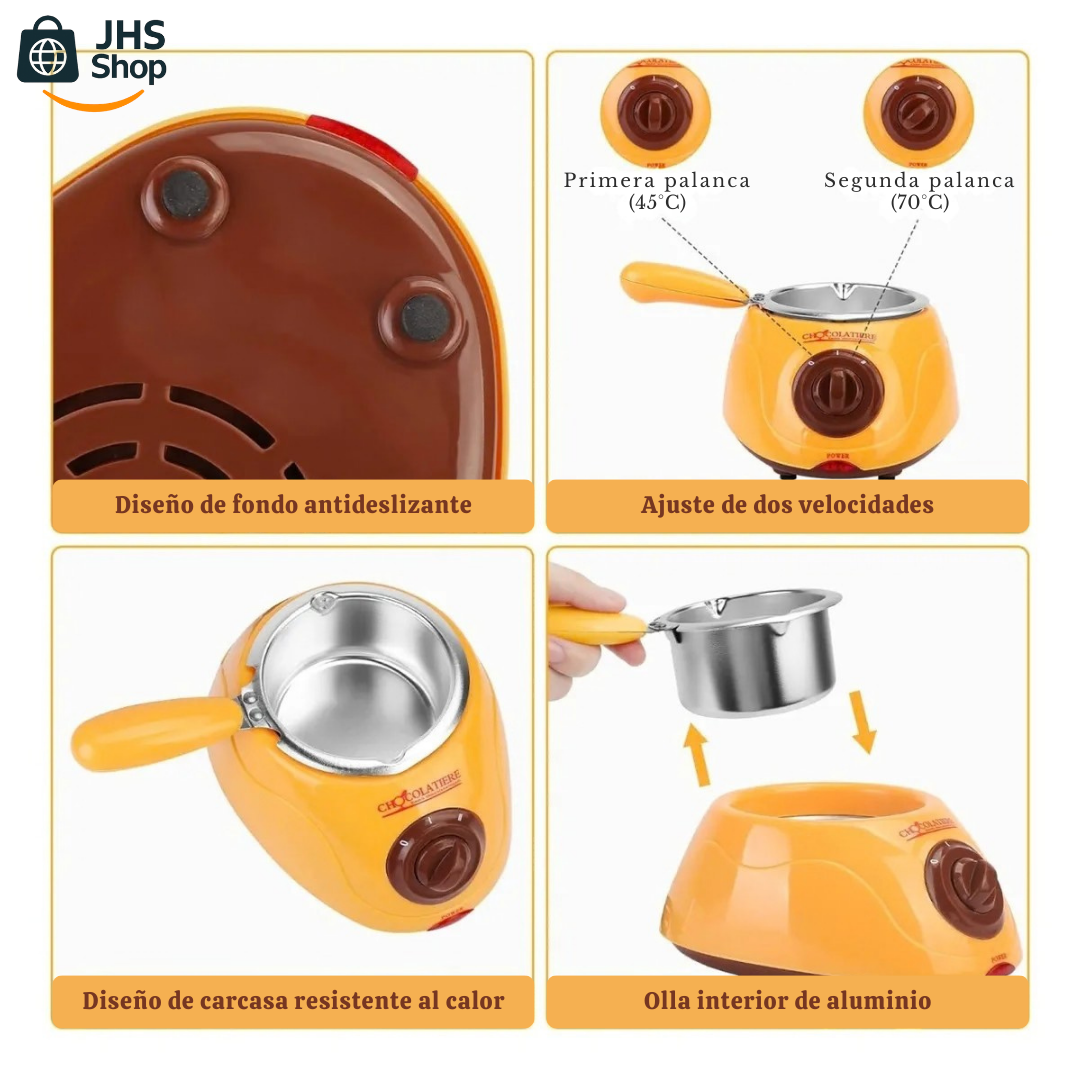 MÁQUINA PARA DERRETIR CHOCOLATE. 🍩😋🍫 ¡Profesional y práctica, derrite chocolate y prepara deliciosos postres!