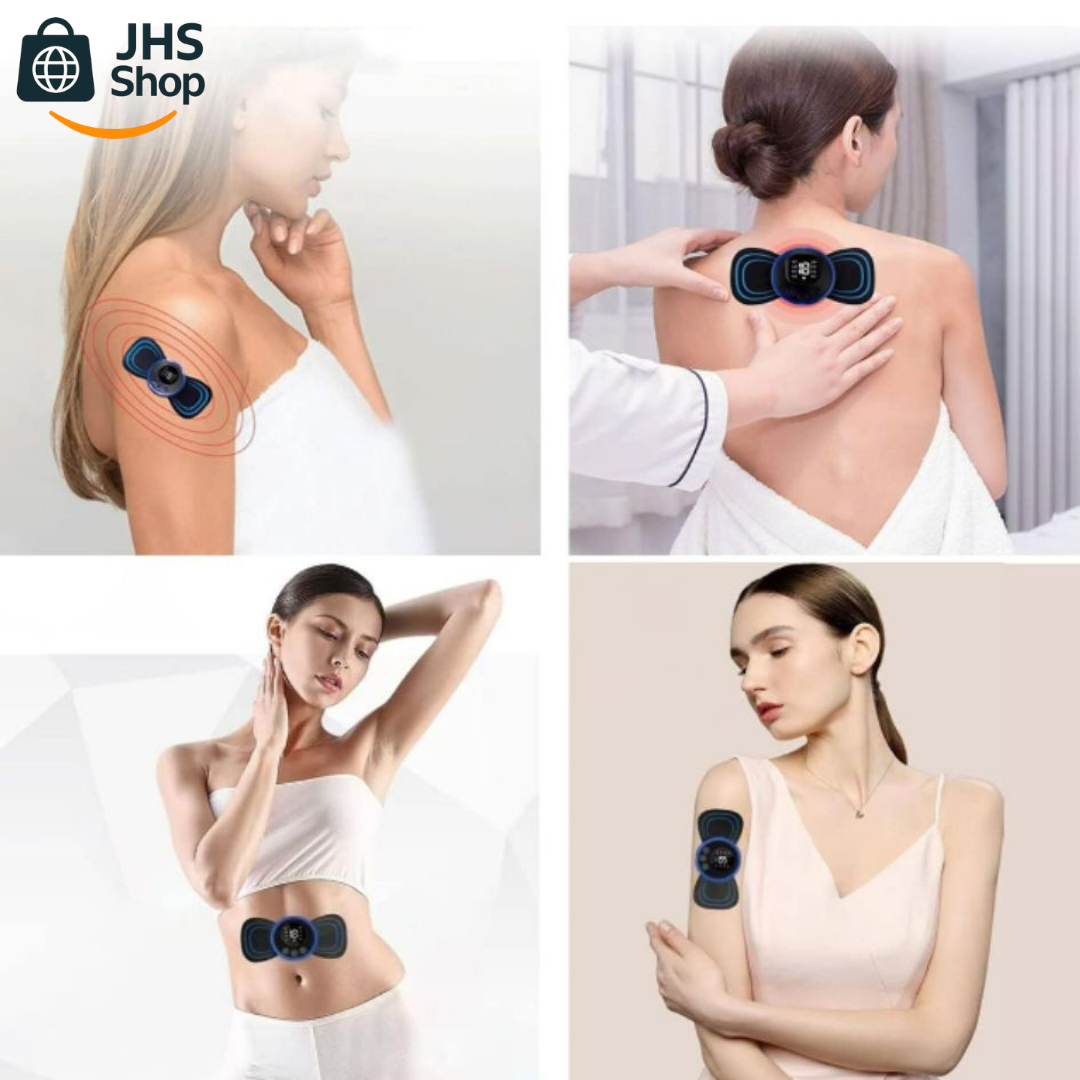 MINI MASAJEADOR CERVICAL ELÉCTRICO-PORTÁTIL. 💙💆🏻♂️ 🧘🏻♀️ ¡Disfruta de un masaje relajante en cualquier momento y lugar!
