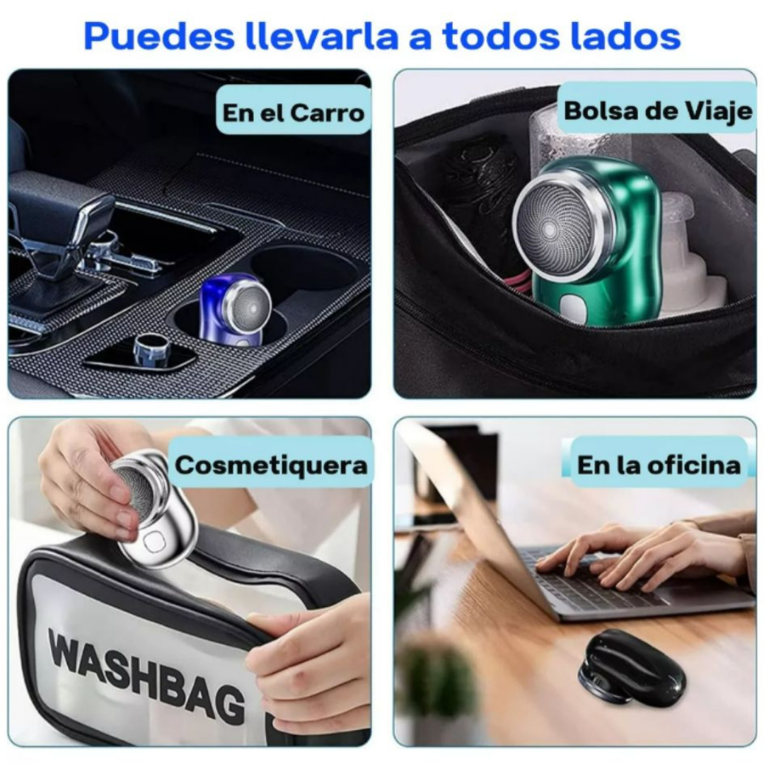 MINI RASURADORA AFEITADORA PORTÁTIL