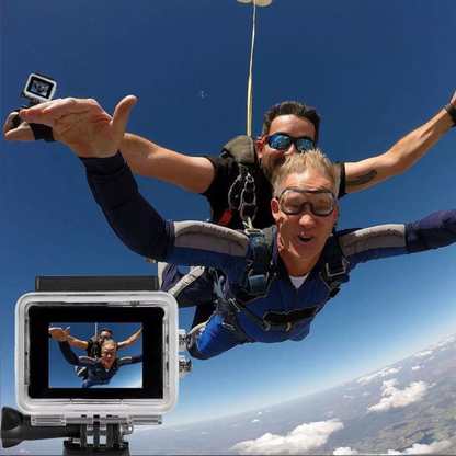 CÁMARA tipo GO PRO® FULL HD 1080p. ¡Captura imágenes impresionantes con resolución tipo 4K!