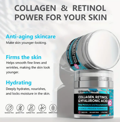 Crema Colageno, Retinol 50 mL