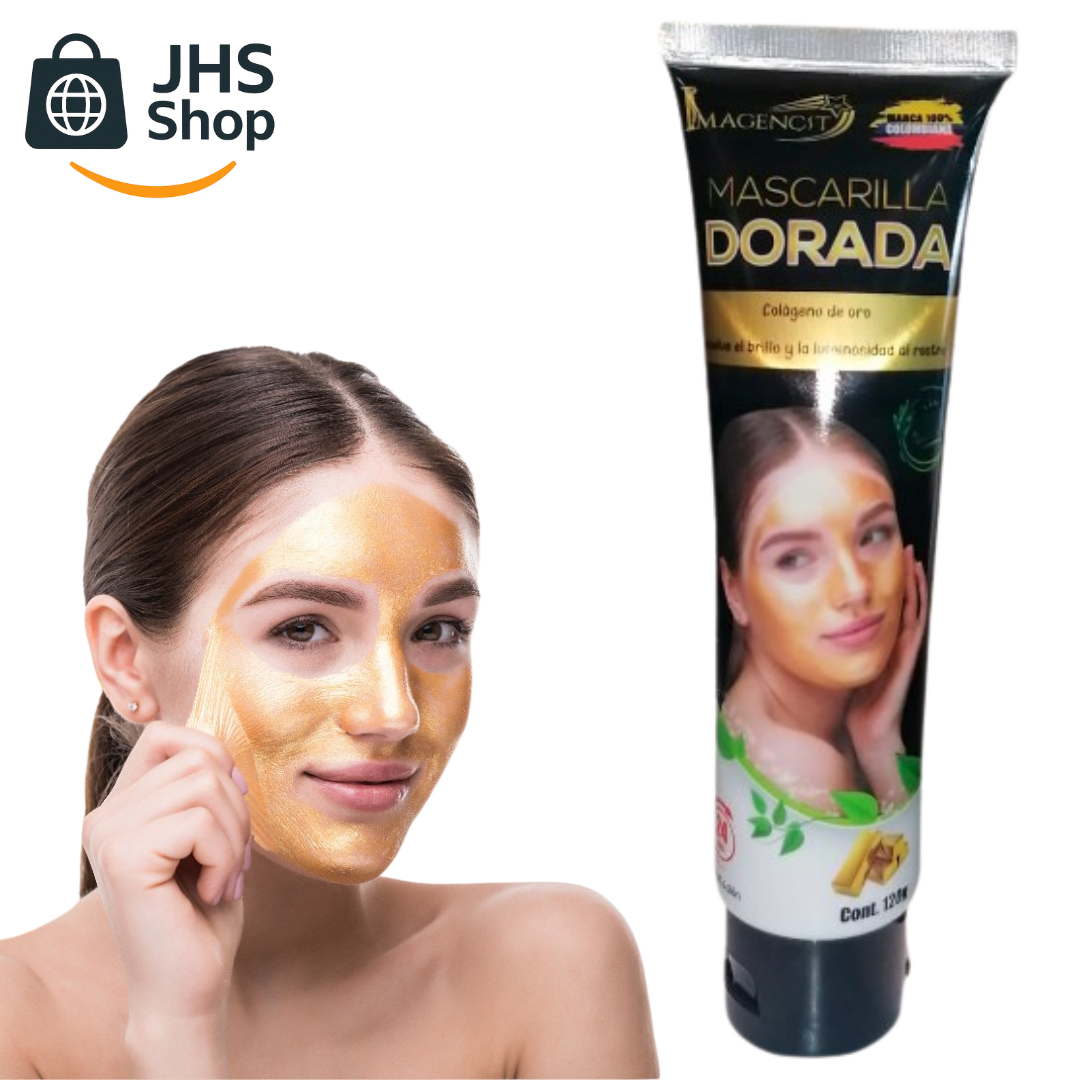 MASCARILLA FACIAL DORADA Imagencit®. 🥇 👩🏻💛✨ ¡Hidratación y nutrición intensiva!