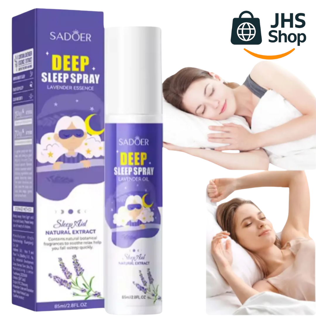 SPRAY PARA DORMIR Sadoer® Relajante y antiestrés. ¡Alivia el insomnio y duerme profundamente!