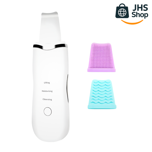 LIMPIADOR FACIAL ESPÁTULA PUNTOS NEGROS. 🧼👩🏻✨ ¡Limpia los puntos negros y logra un rostro radiante con el peeling facial ultrasónico!