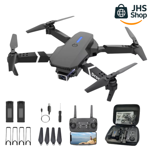 DRON CON DOBLE CÁMARA 4K Ultra Pro Max Drone. ¡Captura videos y paisajes increíbles!