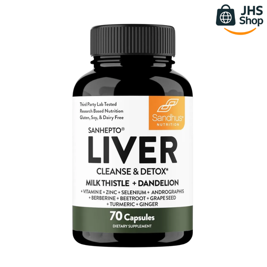 SUPLEMENTO LIVER 11 en 1 PARA EL HÍGADO Sandhu's Nutrition®. 🟠 🌿🧑🏻‍⚕️ ¡Limpia y desintoxica tu hígado de forma natural! ¡Mejora tu salud hepática e inmunológica!