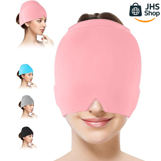 GORRO TERAPÉUTICO DE GEL PARA DOLOR DE CABEZA Y MIGRAÑA. 💆🏻 🧘🏻‍♀️ ¡Alivia el dolor con su terapia de frío o calor y recupera la sensación de bienestar!