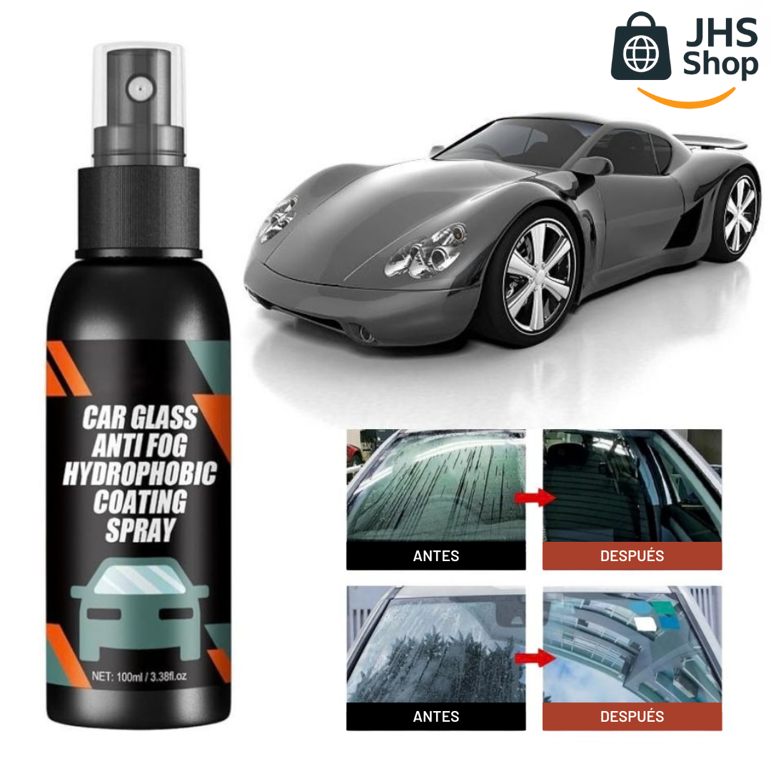 SPRAY ANTI-EMPAÑAMIENTO DE CRISTALES O VIDRIOS DE AUTO. 🚘🪞✨👌🏼 ¡Limpieza y mantenimiento en uno!