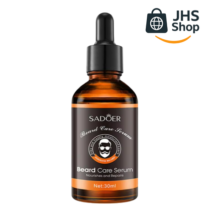 SÉRUM PARA BARBA Y BIGOTE Sadoer®. ¡Suaviza, nutre y estimula el crecimiento de barba, bigote y vello!