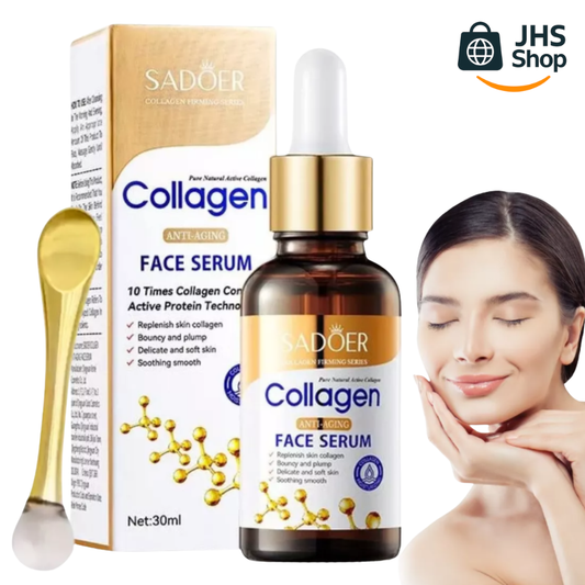 SÉRUM COLÁGENO HIDRATANTE ANTIEDAD para lucir tu piel ¡más suave, tersa y joven!