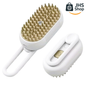 CEPILLO PARA MASCOTAS 3 en 1. 🐶 😺 ¡Cepilla y consiente a tu peludo con un masaje-spa de vapor!