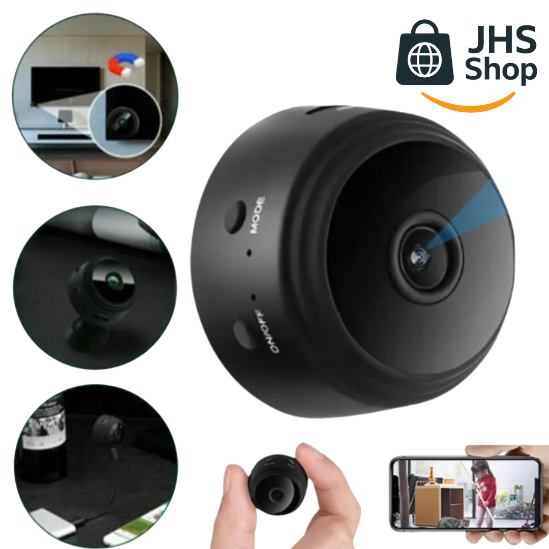 MINI CÁMARA IP WiFi 1080p 📹 🕵🏼 ¡Vigila y monitorea cada movimiento que ocurre en tu casa o lugar de trabajo en tiempo real!