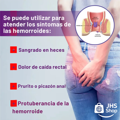 SPRAY HERBAL PARA HEMORROIDES (30 ml). 😮‍💨 🌿🦵🏼 ¡Alivia el dolor, la picazón y la inflamación!