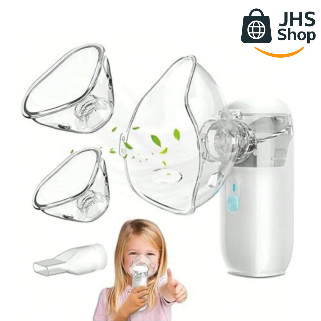 NEBULIZADOR PORTÁTIL ULTRASÓNICO E INALÁMBRICO. 🫁 🩺👨🏻‍⚕️✅ ¡Calidad médica para cuidar tu salud y la de tu familia!