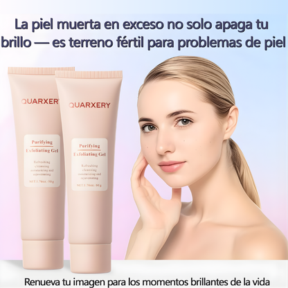 GEL EXFOLIANTE PURIFICANTE Quarxery® 50gr. 🌸👩🏻💖 ¡Es el esencial de skin care y belleza que no puede faltar en tu rutina diaria!
