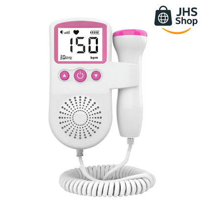 MONITOR DOPPLER DE LOS LATIDOS Y FRECUENCIA CARDIACA DEL BEBÉ. 🤰🏻💗✨ ¡Escucha y siente el latir del corazón de tu bebé!