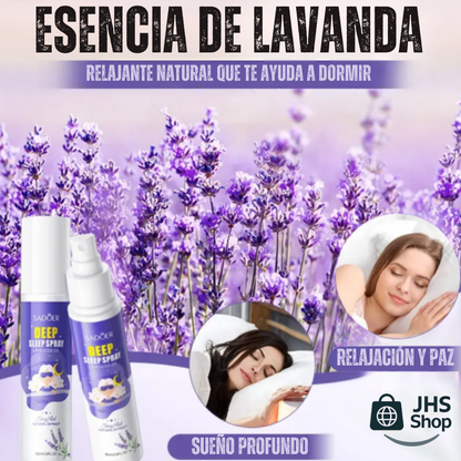 SPRAY PARA DORMIR Sadoer® Relajante y antiestrés. ¡Alivia el insomnio y duerme profundamente!