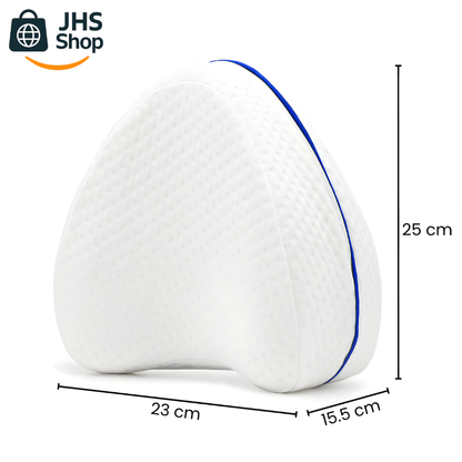 ALMOHADA ORTOPÉDICA PARA PIERNAS Y RODILLAS. 🦵🏽🛌💙👌🏽 ¡Alinea la columna y alivia el dolor en rodillas y cadera!