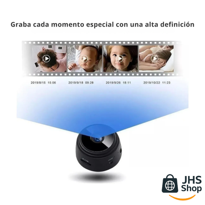 MINI CÁMARA IP WiFi 1080p 📹 🕵🏼 ¡Vigila y monitorea cada movimiento que ocurre en tu casa o lugar de trabajo en tiempo real!