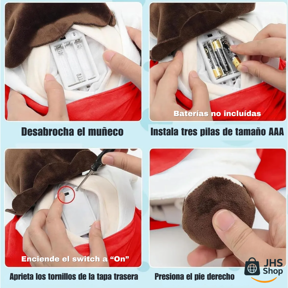 PELUCHE DE JESÚS Respiración y antiestrés.  👦🏻🙏🏻✨ ¡Te brinda una sensación de tranquilidad y relajación!