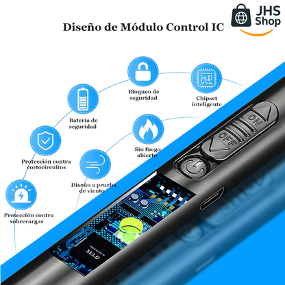ENCENDEDOR ELECTRÓNICO DE COCINA. Recargable USB. 🔥 💥 ¡Enciende tu estufa de gas, velas del pastel y fogatas de forma práctica y sencilla!