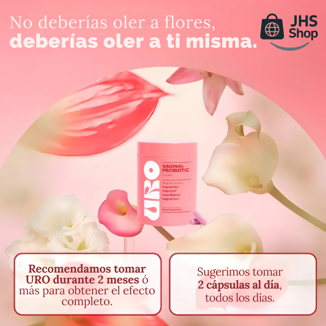 URO PROBIÓTICOS VAGINALES (60 Cápsulas). ¡Promueve y fortalece la salud de la mujer! 💖
