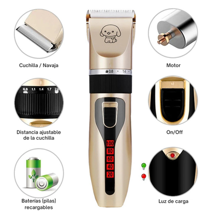MÁQUINA PARA CORTAR EL PELO a Perros, Gatos y Mascotas. 🪒 🐶 😺 ¡Consiente a tu peludito!