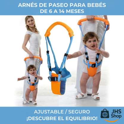 ARNÉS DE BEBÉ para aprender  a caminar. ¡Ajustable y seguro!