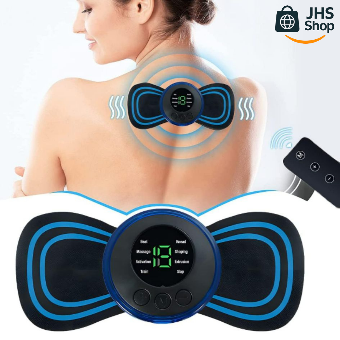 MINI MASAJEADOR CERVICAL ELÉCTRICO-PORTÁTIL. 💙💆🏻‍♂️ 🧘🏻‍♀️ ¡Disfruta de un masaje relajante en cualquier momento y lugar!