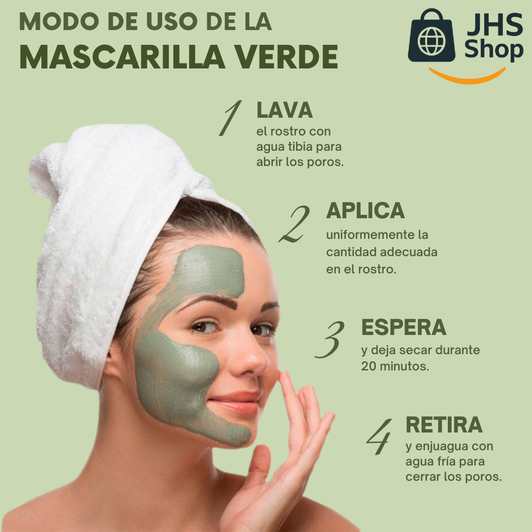 MASCARILLA VERDE DE ALGAS MARINAS Y AGUACATE. 🥑 👩🏻 ✨ ¡Remueve las manchas y puntos negros de tu piel!