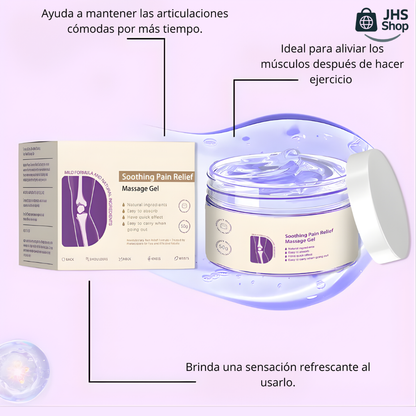 GEL MORADO PARA MASAJE TERAPÉUTICO QUE QUITA EL DOLOR. 💜🦵🏼✅ ¡Alivia el dolor muscular y de articulaciones con esta poderosa fórmula natural!