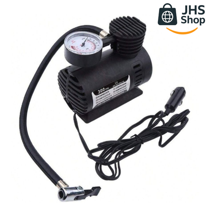 COMPRESOR DE AIRE PARA INFLAR LLANTAS, BALONES, GLOBOS y/o COLCHONES DE AIRE, 12V. 🏀 ⚽ 🚲 🏍️ 🚗 🛻 🚛 ¡Ahorra tiempo y esfuerzo!