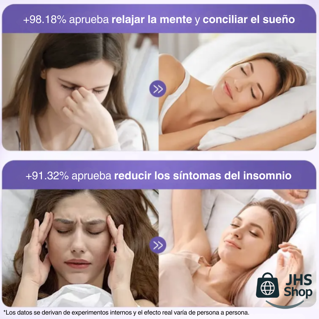 SPRAY PARA DORMIR Sadoer® Relajante y antiestrés. ¡Alivia el insomnio y duerme profundamente!