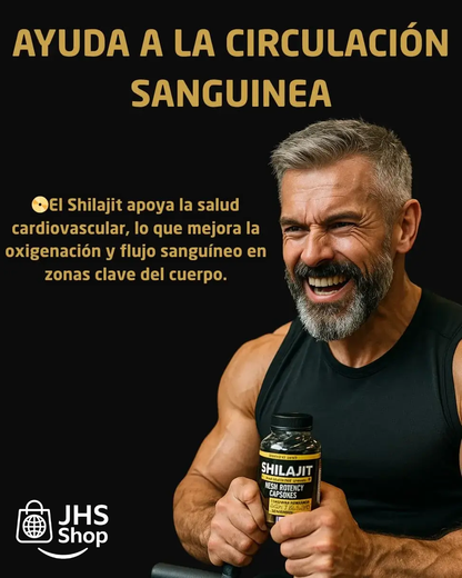SHILAJIT™ SUPLEMENTO 100% PURO DEL HIMALAYA (60 cápsulas). ¡La resina del Himalaya que te da fuerza, aumenta tu energía y vitalidad!