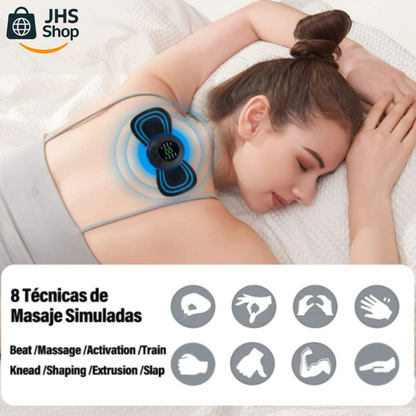 MINI MASAJEADOR CERVICAL ELÉCTRICO-PORTÁTIL. 💙💆🏻‍♂️ 🧘🏻‍♀️ ¡Disfruta de un masaje relajante en cualquier momento y lugar!