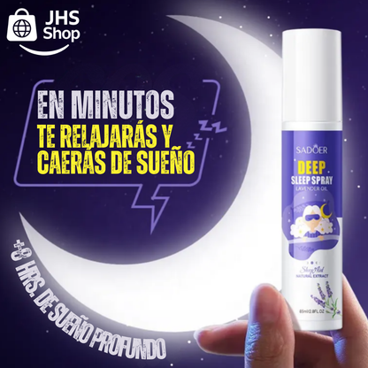 SPRAY PARA DORMIR Sadoer® Relajante y antiestrés. ¡Alivia el insomnio y duerme profundamente!