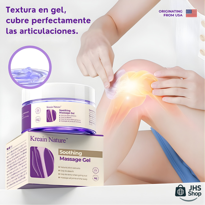 GEL MORADO PARA MASAJE TERAPÉUTICO QUE QUITA EL DOLOR. 💜🦵🏼✅ ¡Alivia el dolor muscular y de articulaciones con esta poderosa fórmula natural!