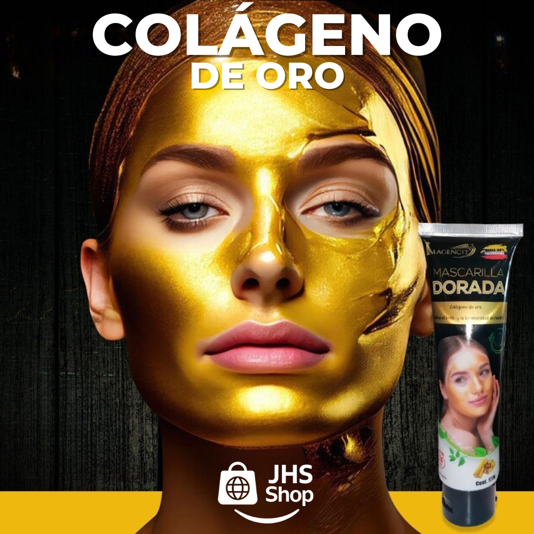MASCARILLA FACIAL DORADA Imagencit®. 🥇 👩🏻💛✨ ¡Hidratación y nutrición intensiva!