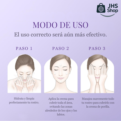 CREMA Bioaqua® DE EXTRACTO DE PERILLA, HIDRATANTE ANTI-ENVEJECIMIENTO. 🧴🌿👩🏻💜✨ ¡Nutre y repara tu piel!