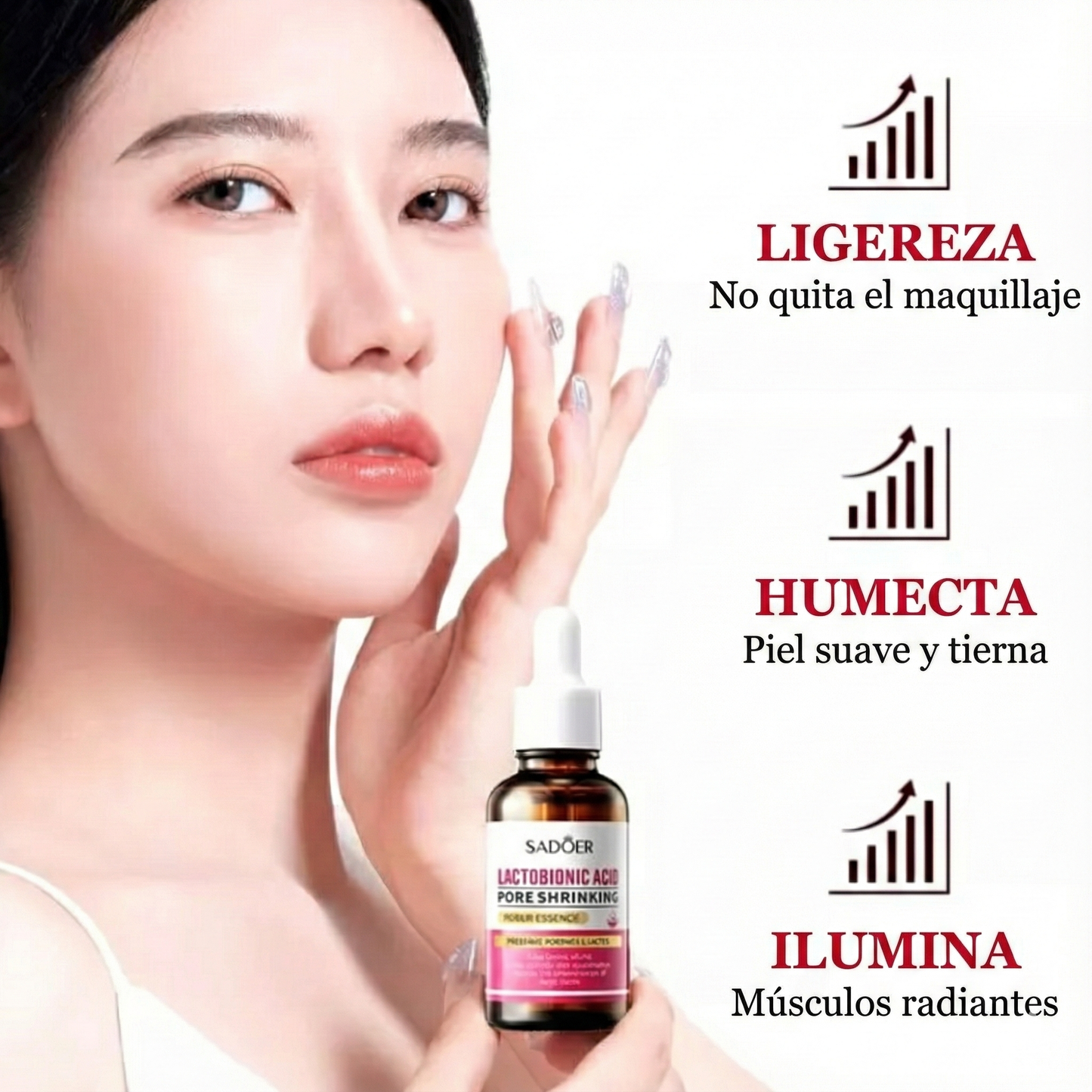 SÉRUM REPARADOR DE POROS ABIERTOS Y REJUVENECEDOR DE LA PIEL