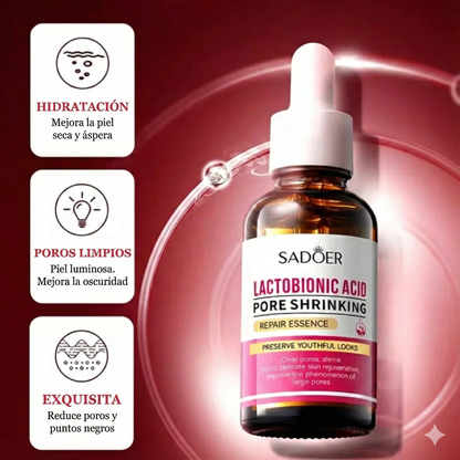 SÉRUM REPARADOR DE POROS ABIERTOS Y REJUVENECEDOR DE LA PIEL