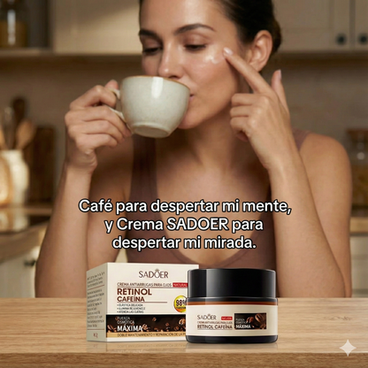 CREMA DE RETINOL Y CAFEÍNA PARA EL CONTORNO DE OJOS