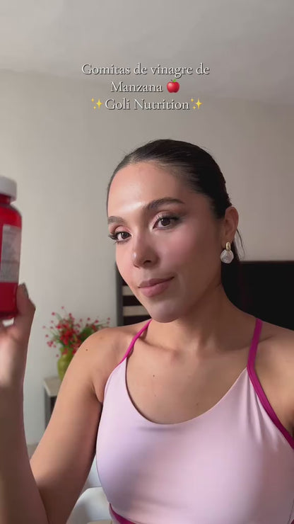 SUPLEMENTO GOMITAS GOLI® DE VINAGRE DE MANZANA (60 gomas) 🍎. ¡Mejora tu salud digestiva, energía, control de peso y bienestar general!