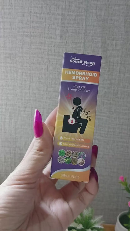SPRAY HERBAL PARA HEMORROIDES (30 ml). 😮‍💨 🌿🦵🏼 ¡Alivia el dolor, la picazón y la inflamación!