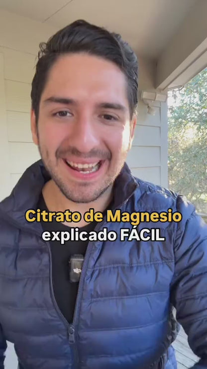 Suplemento CITRATO DE MAGNESIO GodVit®. Certificado por Cofepris. ¡Relax, Energía y Bienestar!