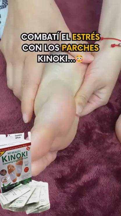 PARCHES DÉTOX PARA PIES KINOKI (50 parches)