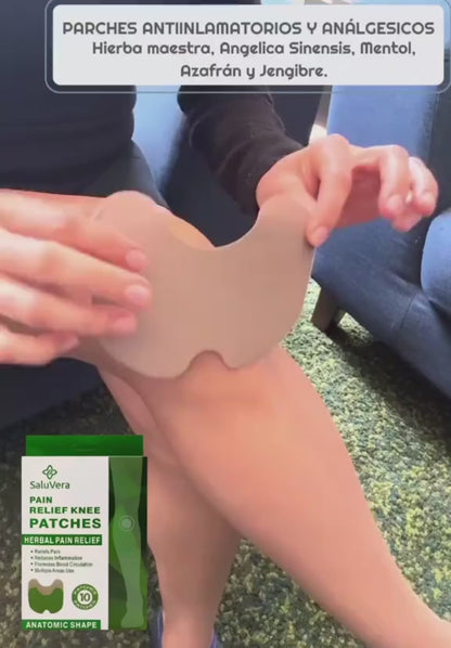 PARCHES PARA RODILLA (30 piezas). ¡Alivia el dolor muscular y de las articulaciones! 🦵🏼