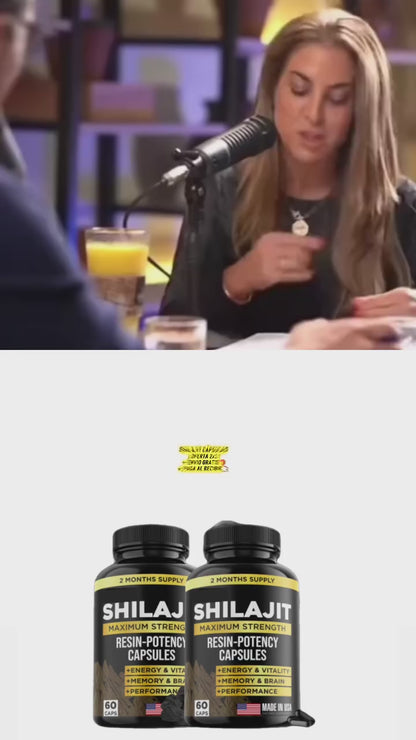 SHILAJIT™ SUPLEMENTO 100% PURO DEL HIMALAYA (60 cápsulas). ¡La resina del Himalaya que te da fuerza, aumenta tu energía y vitalidad!
