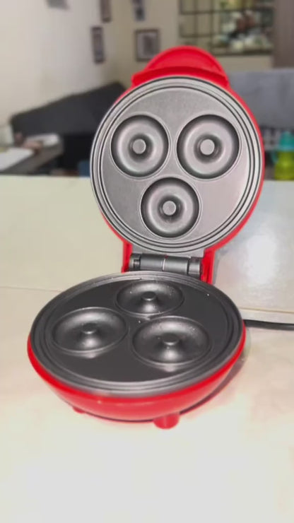 MINI MÁQUINA DE DONAS. Prepara ricas donas, ¡fácil, rápido y sencillo!