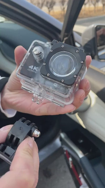 CÁMARA tipo GO PRO® FULL HD 1080p. ¡Captura imágenes impresionantes con resolución tipo 4K!